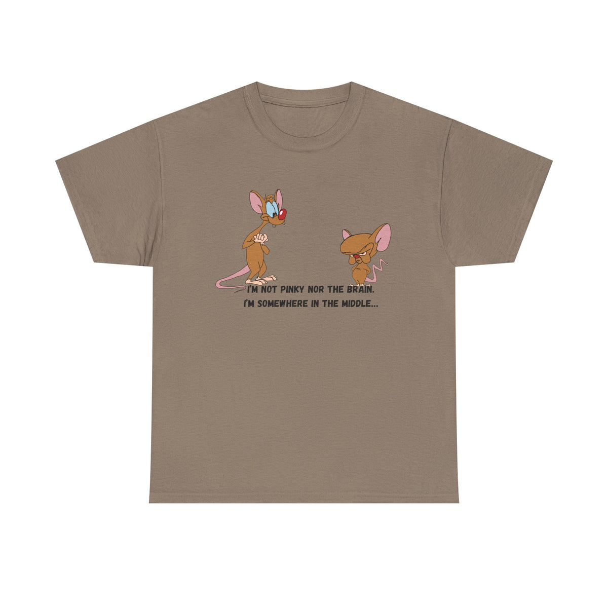Whimsical Unisex Heavy Cotton Tee, Playful T-Shirt for Casual Outfits, Fun Gift for Friends, Conversation Starter Tee, Comfy Cartoon Shirt