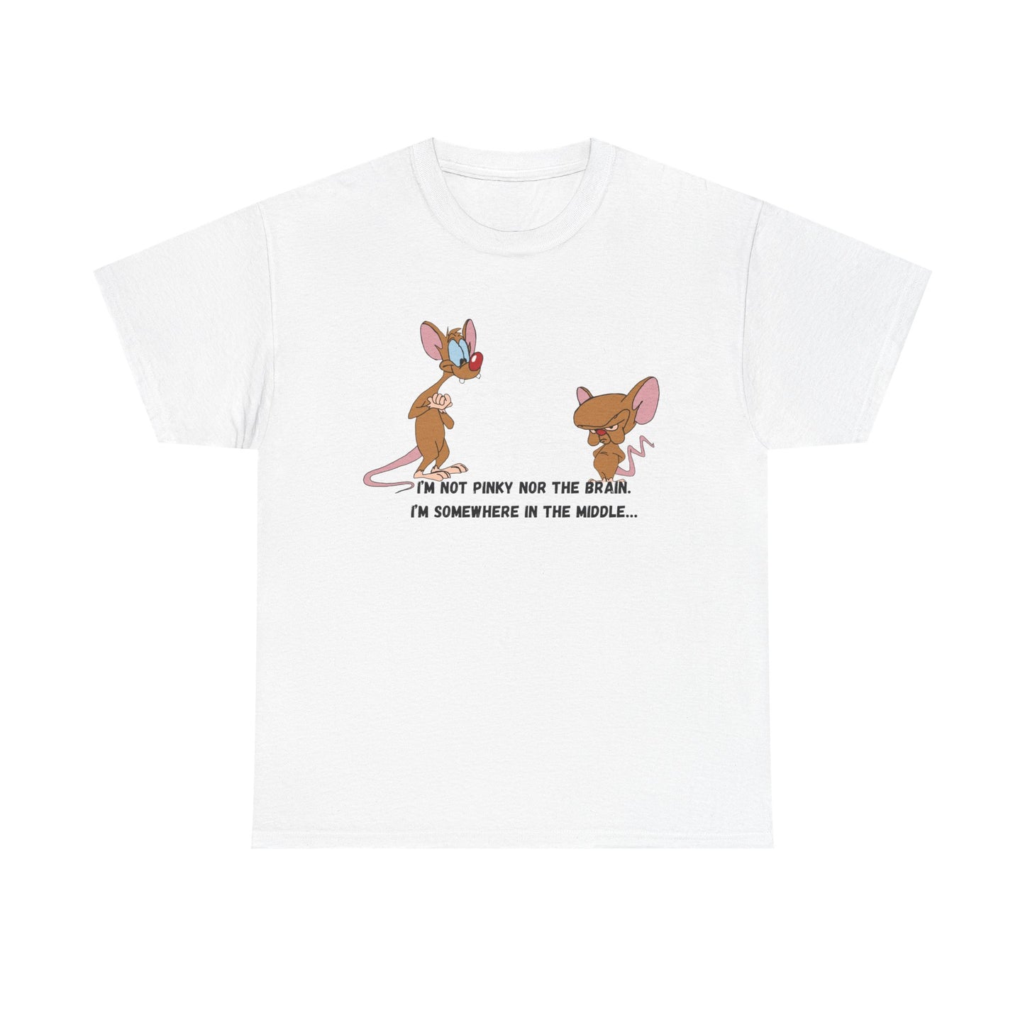 Whimsical Unisex Heavy Cotton Tee, Playful T-Shirt for Casual Outfits, Fun Gift for Friends, Conversation Starter Tee, Comfy Cartoon Shirt